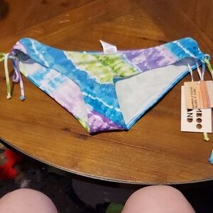 Vibrant Tie-Dye Bikini Bottom